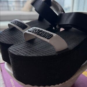 *NEW* Moschino Black and White Platforms